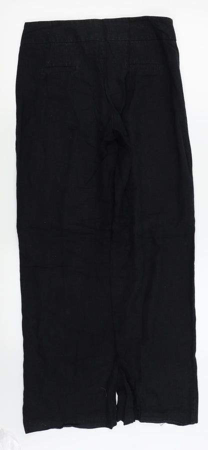 Asda George Womens Black   Trousers  Size 10 L28 in