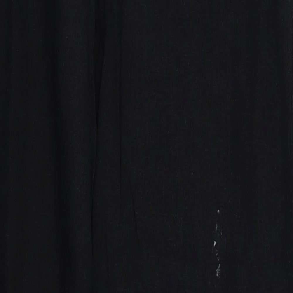 Asda George Womens Black   Trousers  Size 10 L28 in