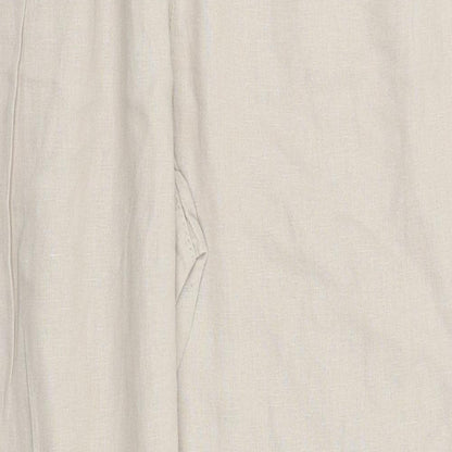 Womens UK Size 12 Dorothy Perkins Regular Fit  Beige Trousers