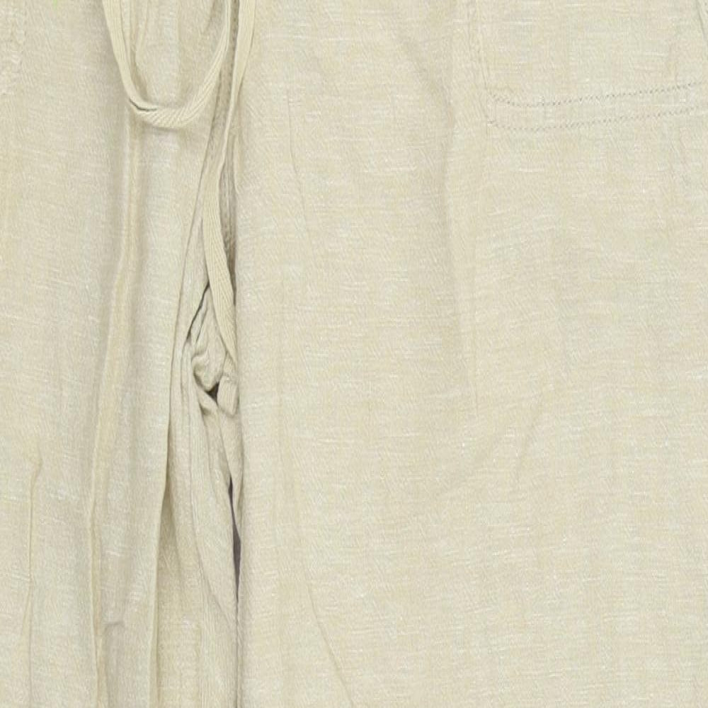 TU Womens Beige   Trousers  Size 14 L26 in