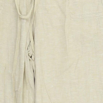 TU Womens Beige   Trousers  Size 14 L26 in