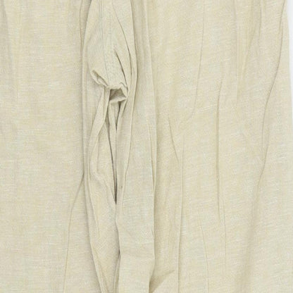 TU Womens Beige   Trousers  Size 14 L26 in
