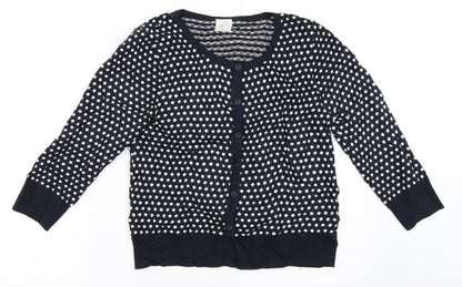 George Womens Blue   Cardigan Jumper Size 8