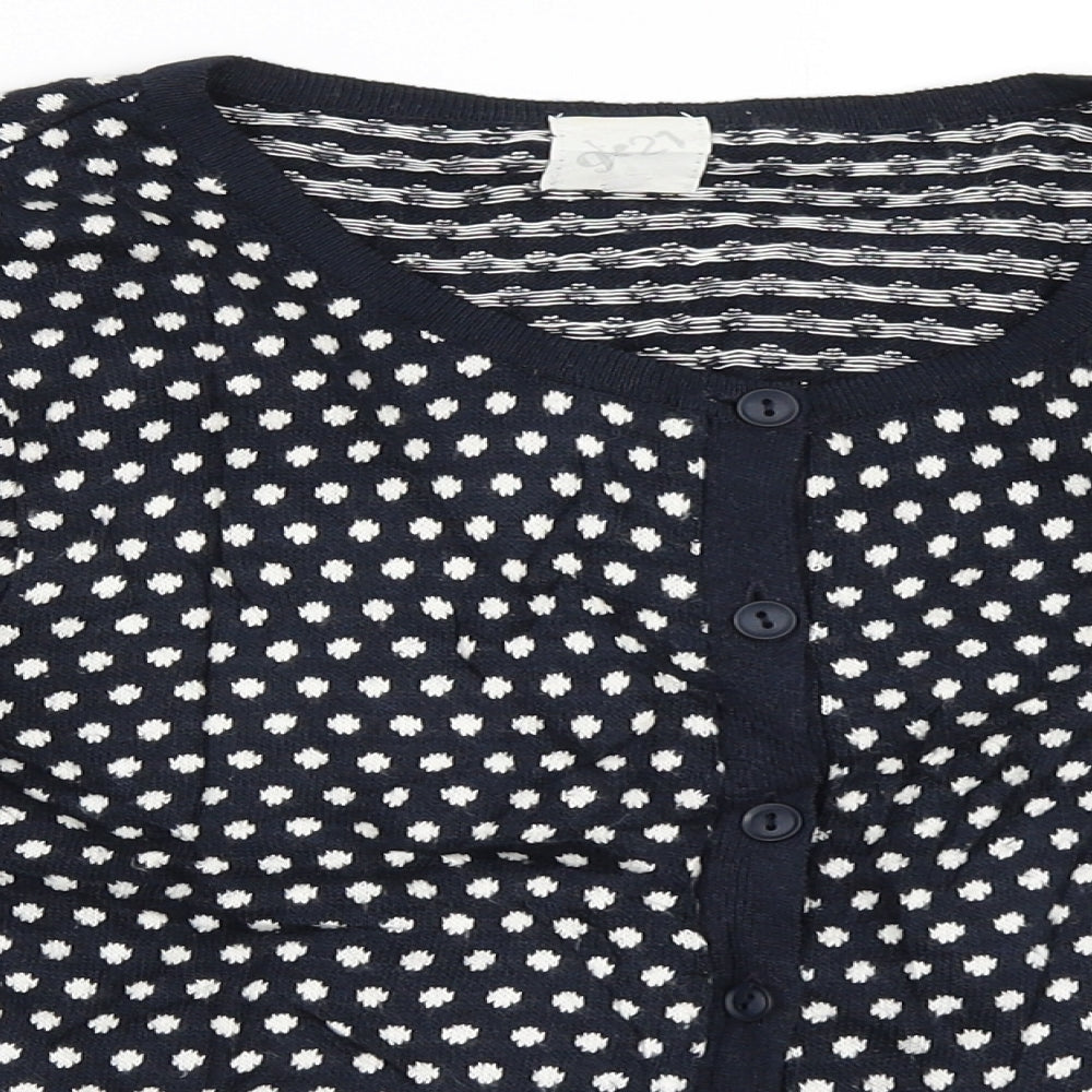 George Womens Blue   Cardigan Jumper Size 8