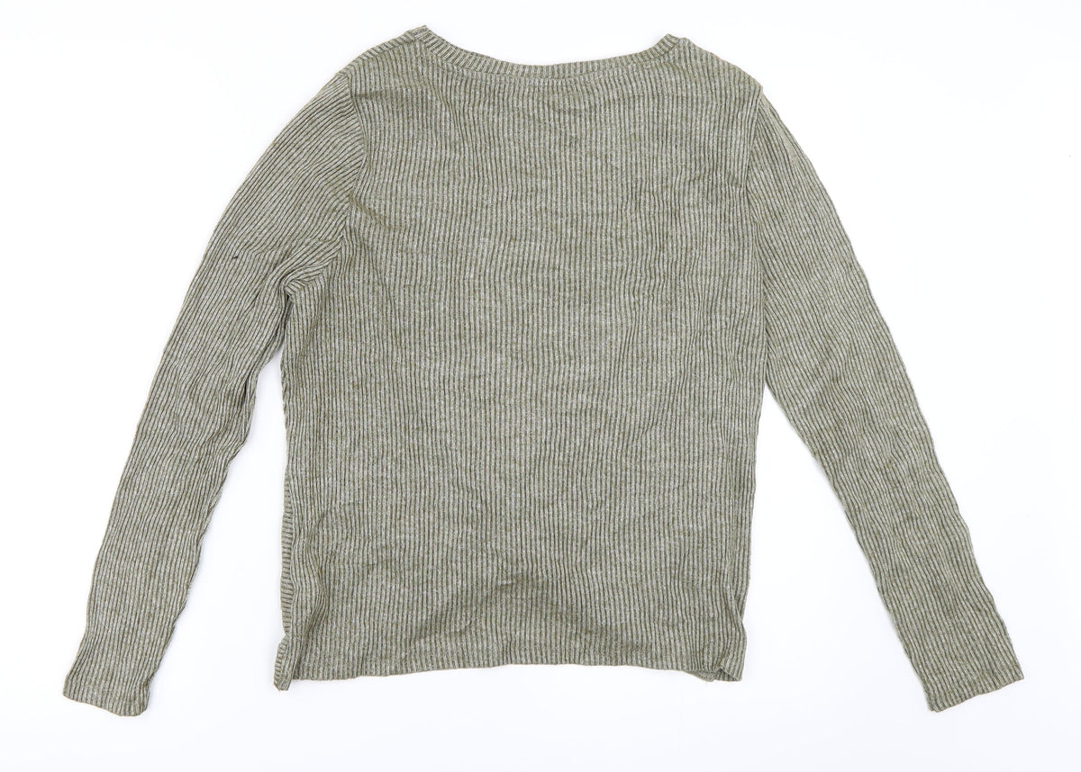 Primark Womens Green   Pullover Jumper Size M