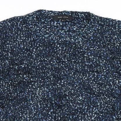 New Look Womens Blue   Pullover Jumper Size M