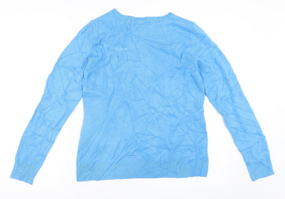 Very Womens Blue   Pullover Jumper Size 12