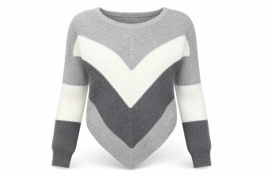 Select Womens Grey   Pullover Jumper Size M