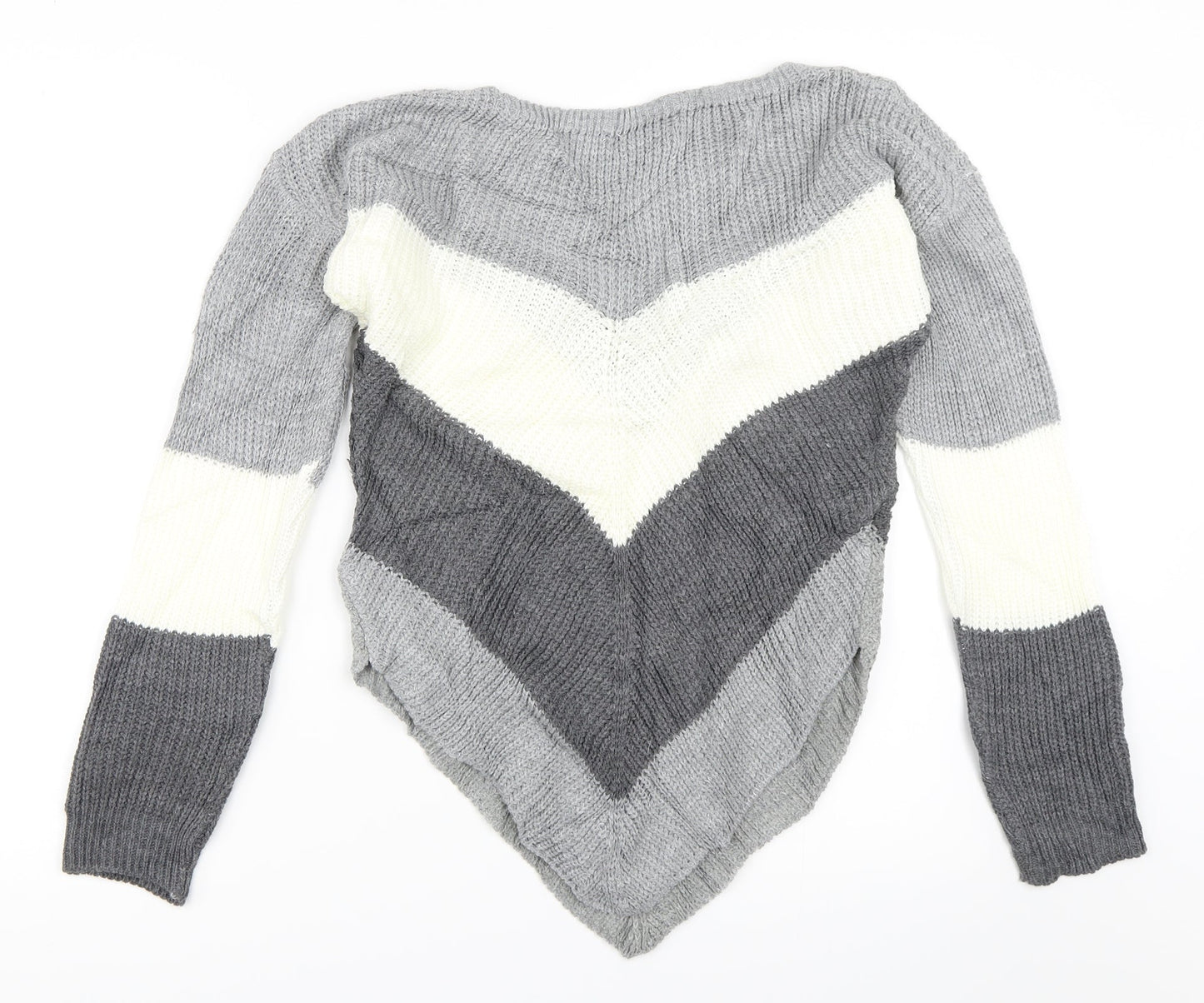 Select Womens Grey   Pullover Jumper Size M