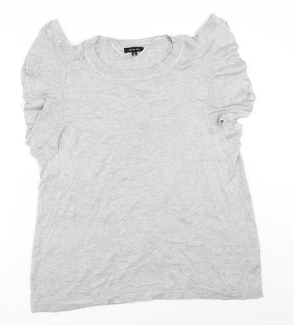 Verve Ami Womens Silver  Rayon Pullover Jumper Size XL