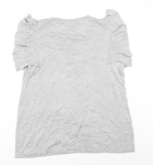 Verve Ami Womens Silver  Rayon Pullover Jumper Size XL