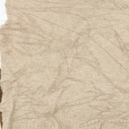 Marks & Spencer Womens Beige   Pullover Jumper Size S