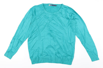 EWM Womens Blue   Pullover Jumper Size S