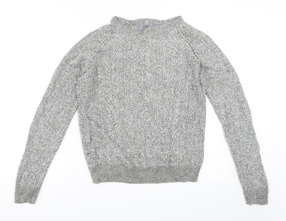 Marks & Spencer Womens Grey   Pullover Jumper Size M
