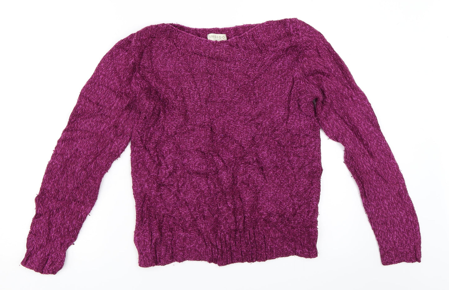 Marks and Spencer Womens Purple   Pullover Jumper Size 12