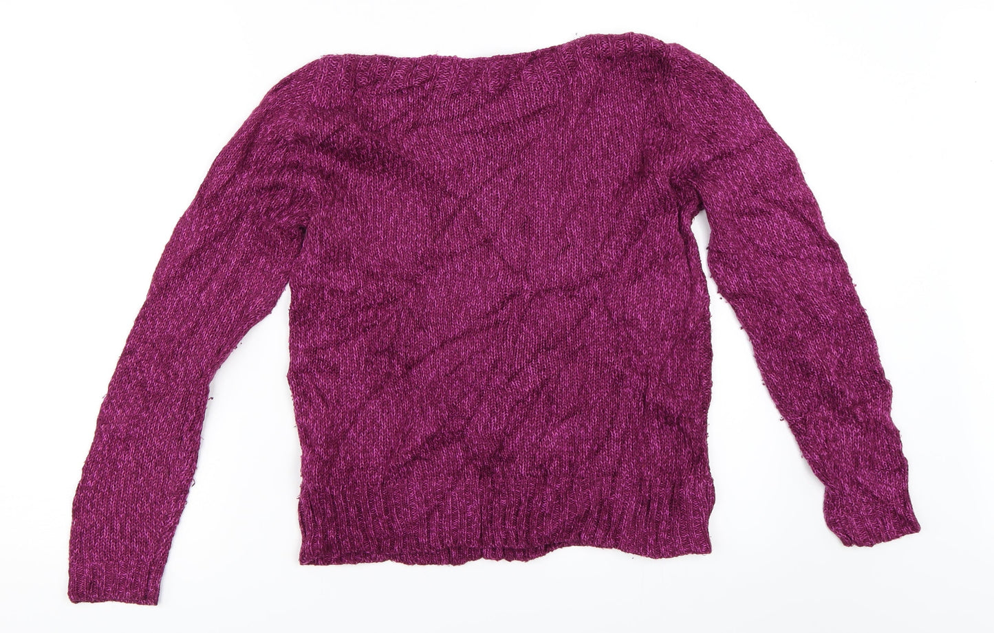 Marks and Spencer Womens Purple   Pullover Jumper Size 12