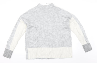 George Womens Grey   Pullover Jumper Size M