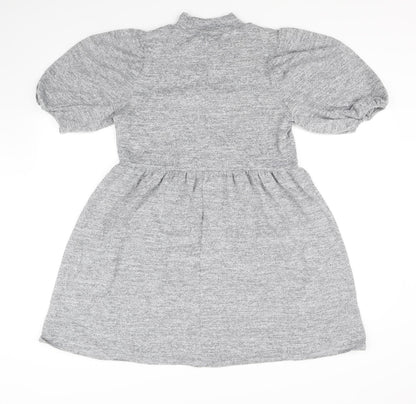 George Womens Grey   Fit & Flare  Size 12