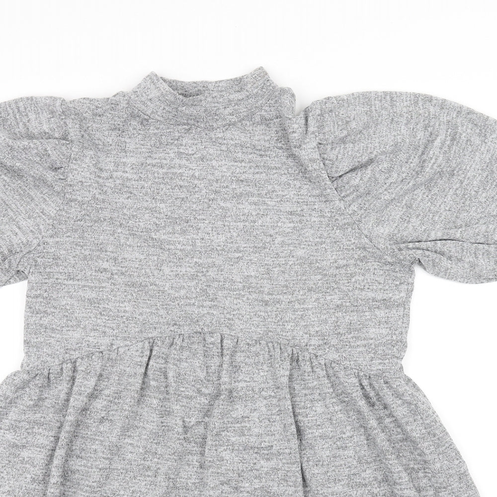 George Womens Grey   Fit & Flare  Size 12