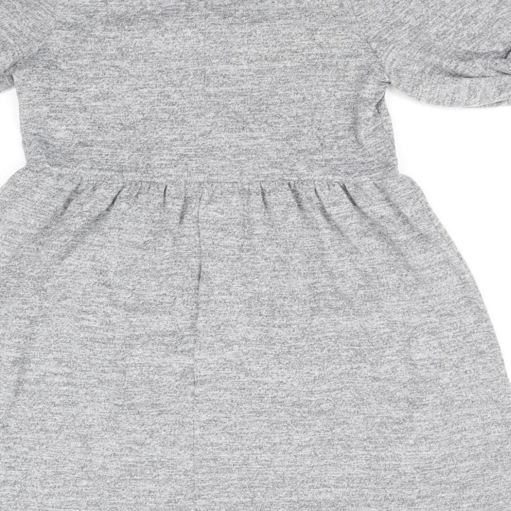 George Womens Grey   Fit & Flare  Size 12