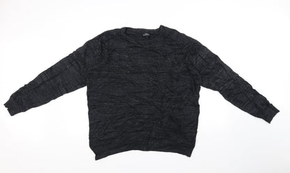 Next Womens Grey   Pullover Jumper Size L