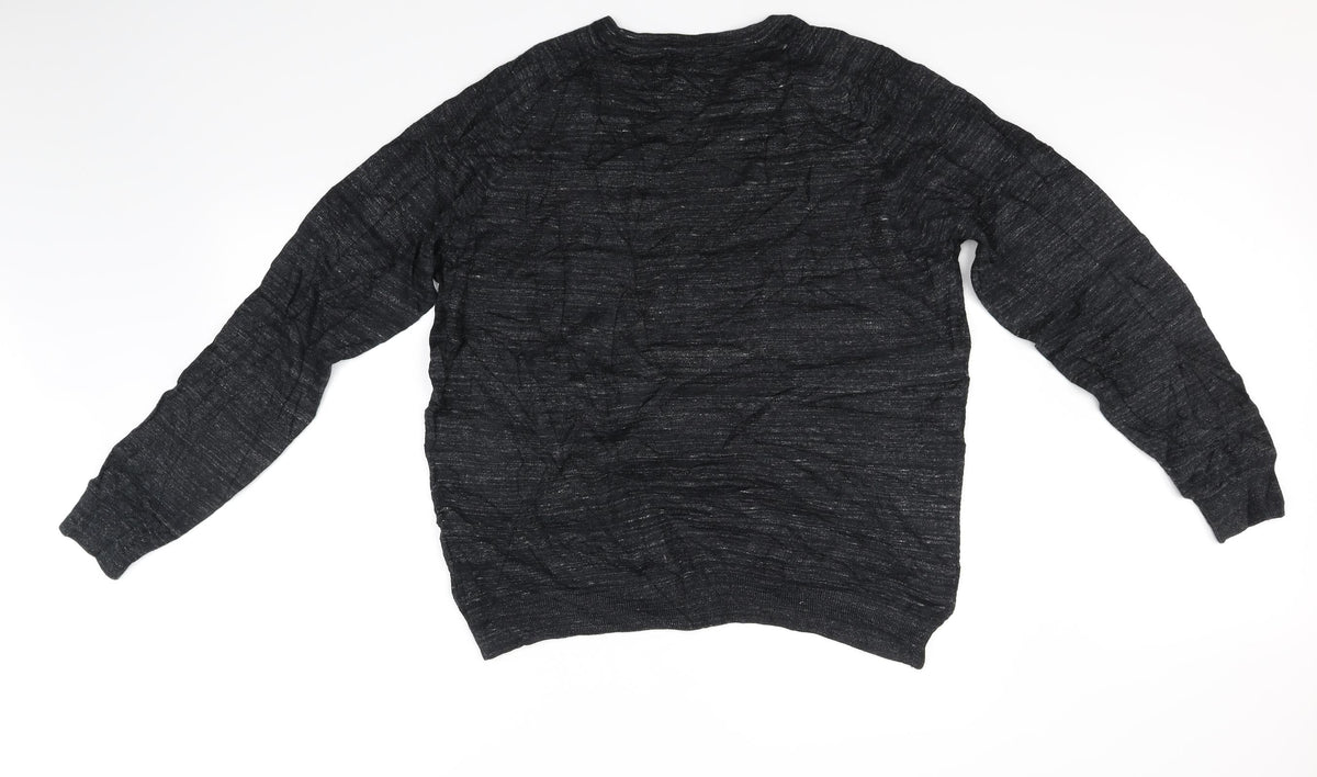Next Womens Grey   Pullover Jumper Size L