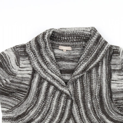 Soon Womens Grey   Cardigan Jumper Size 10