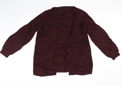 Papaya Womens Purple   Cardigan Jumper Size S
