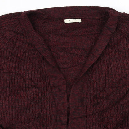 Papaya Womens Purple   Cardigan Jumper Size S