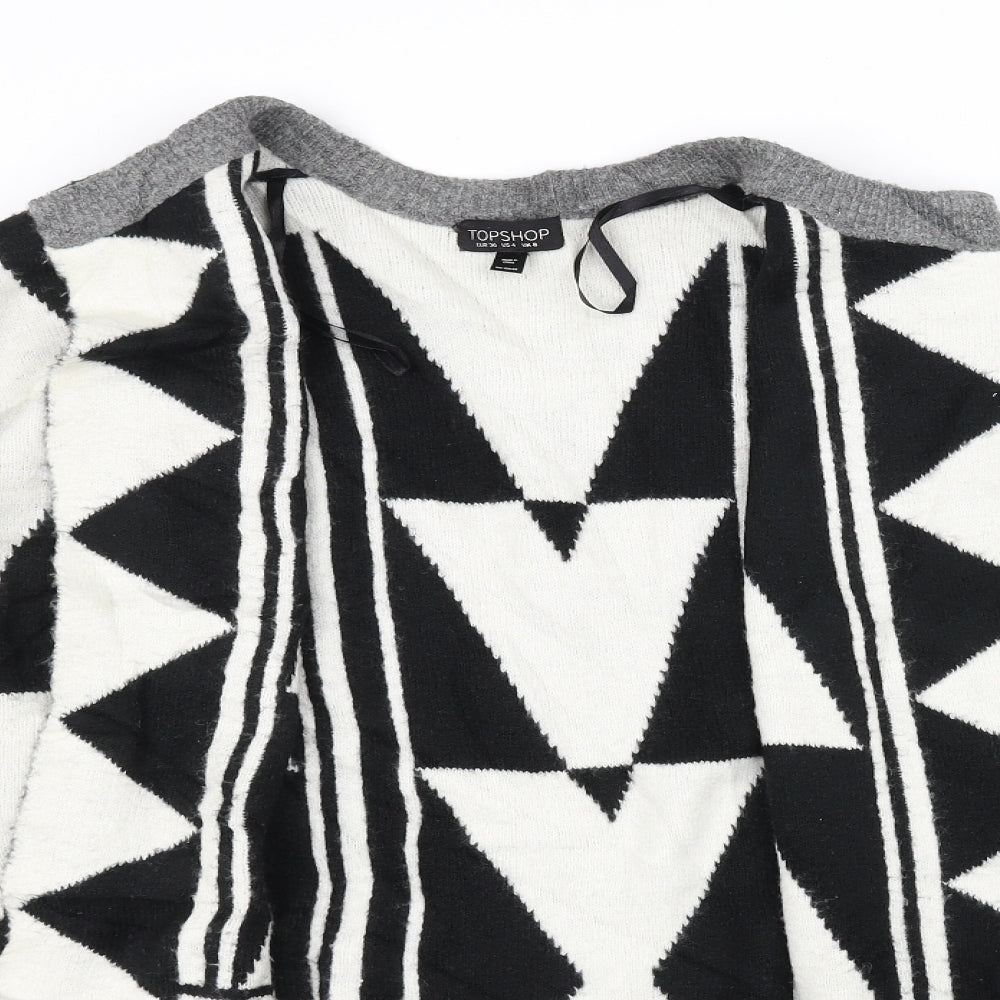 New Look Womens White   Cardigan Jumper Size 8