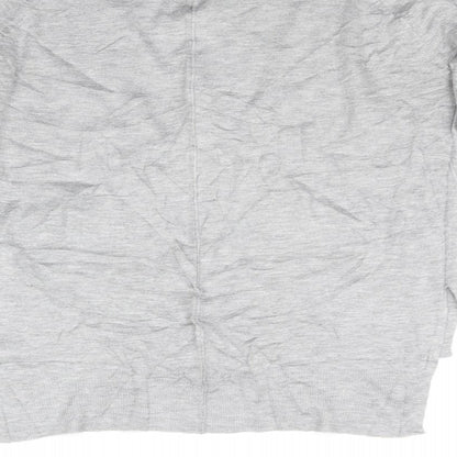 Zara Knit Womens Grey   Pullover Jumper Size S
