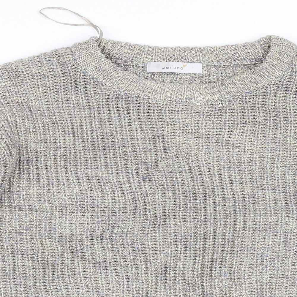 Marks & Spencer Womens Grey   Pullover Jumper Size 10