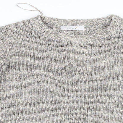 Marks & Spencer Womens Grey   Pullover Jumper Size 10
