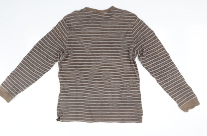 George Womens Grey   Henley Jumper Size M