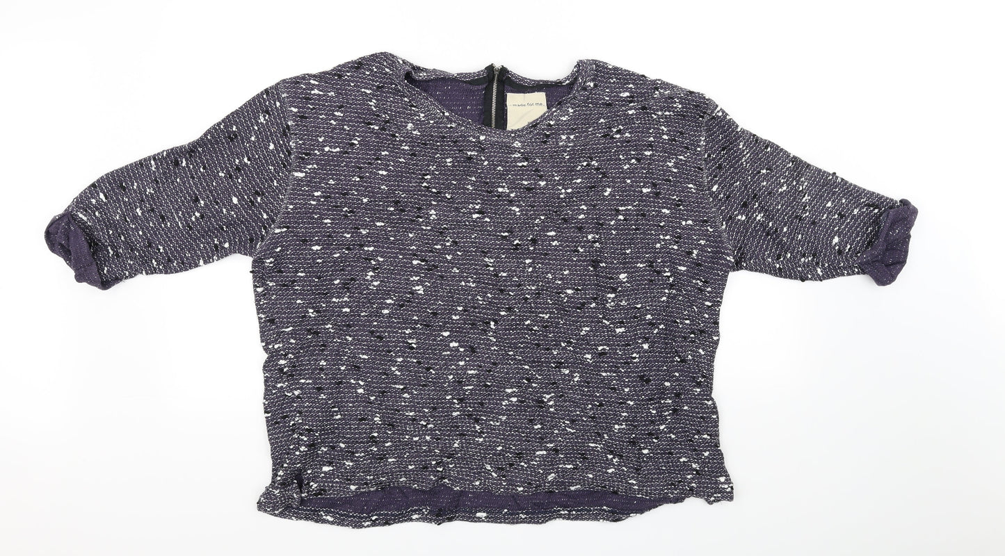 made of me  Womens Blue   Pullover Jumper Size 22
