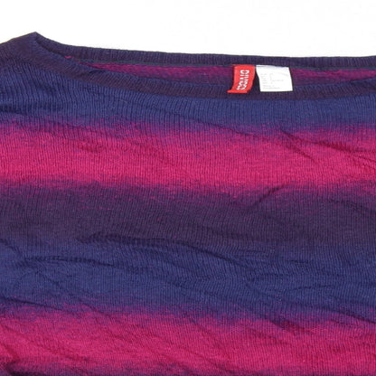 Divided Womens Black   Pullover Jumper Size 6