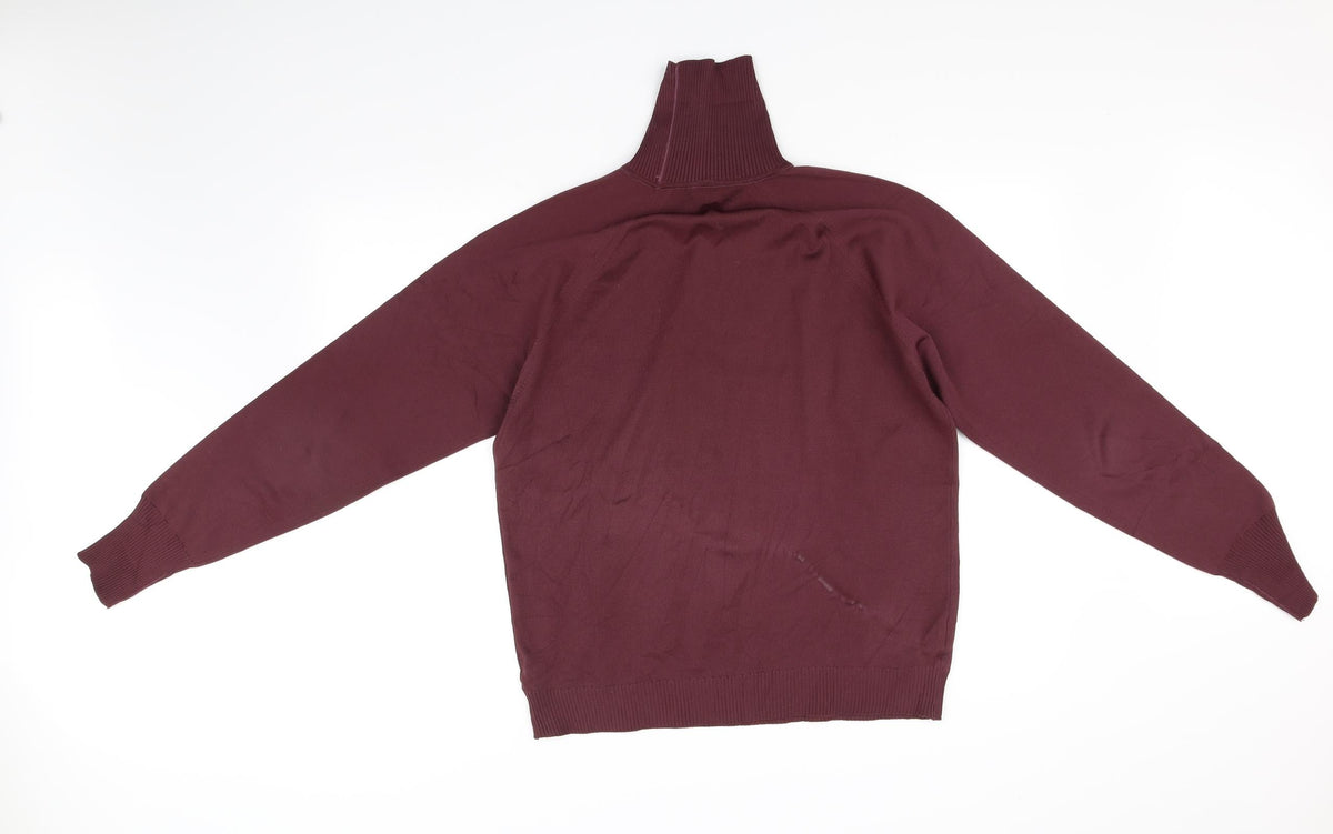 St Michael Womens Purple Pullover Jumper Size XL