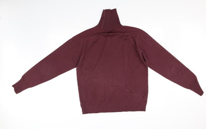 St Michael Womens Purple Pullover Jumper Size XL