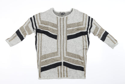 Tu Womens Grey   Pullover Jumper Size M