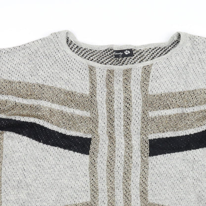 Tu Womens Grey   Pullover Jumper Size M