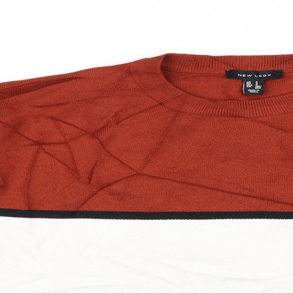 New Look Womens Brown   Pullover Jumper Size S