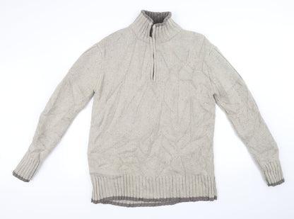 ALS Womens Beige   Pullover Jumper Size L
