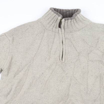 ALS Womens Beige   Pullover Jumper Size L