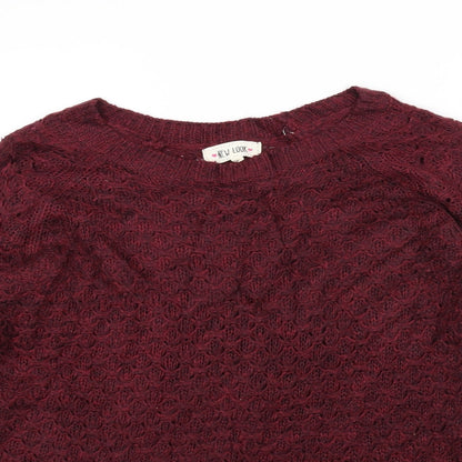 New Look  Womens Purple   Pullover Jumper Size S