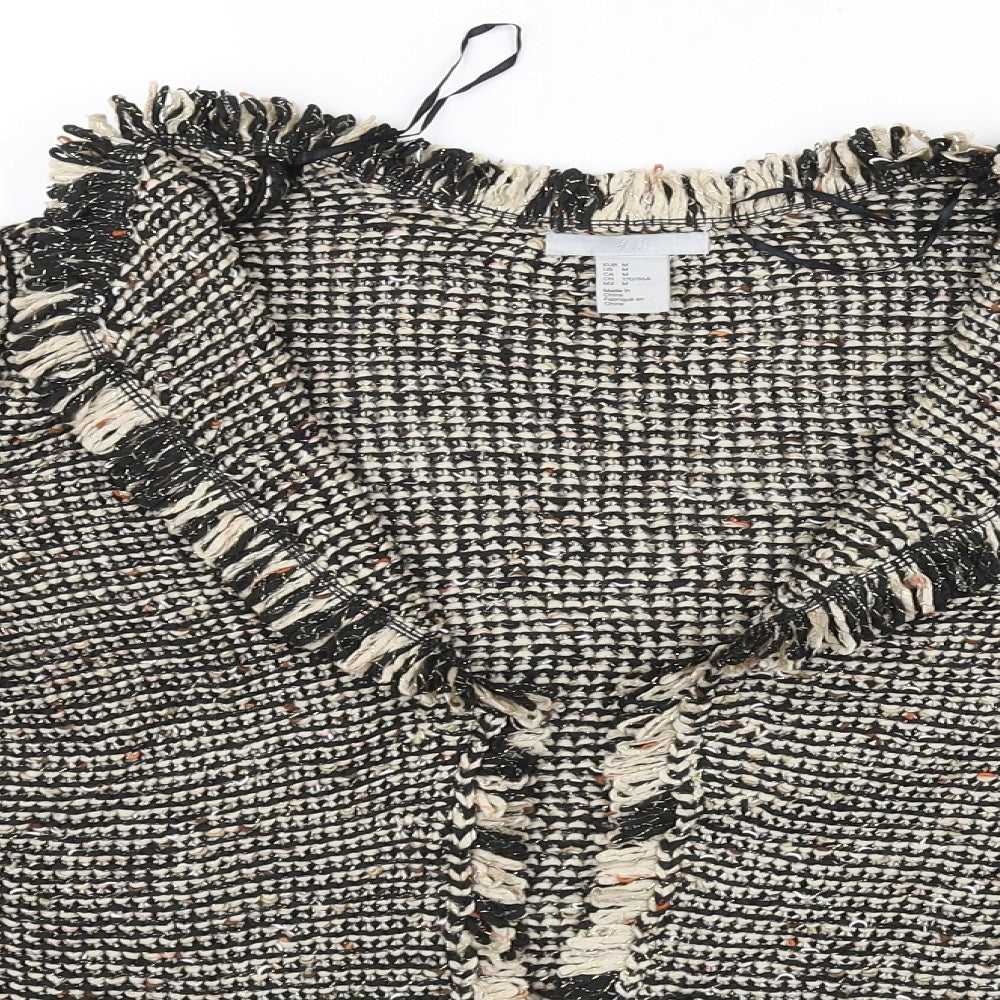 H&M Womens Yellow   Cardigan Jumper Size M