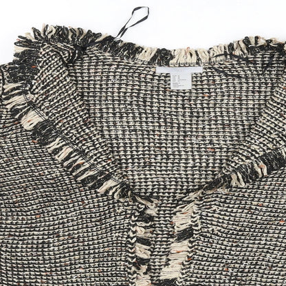H&M Womens Yellow   Cardigan Jumper Size M