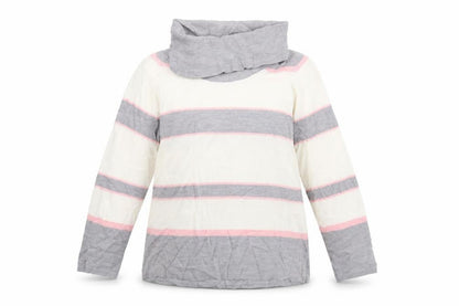 Marks & Spencer Collection Womens Yellow Striped  Pullover Jumper Size 16