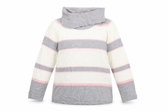 Marks & Spencer Collection Womens Yellow Striped  Pullover Jumper Size 16
