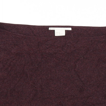H&M Womens Purple   Pullover Jumper Size M