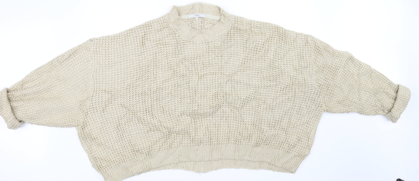 NEXT Womens Beige   Pullover Jumper Size XL